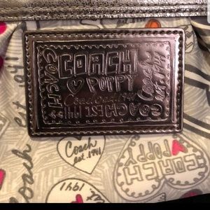 Coach POPPY CLUTCH / WALLET Purse CROSSbody